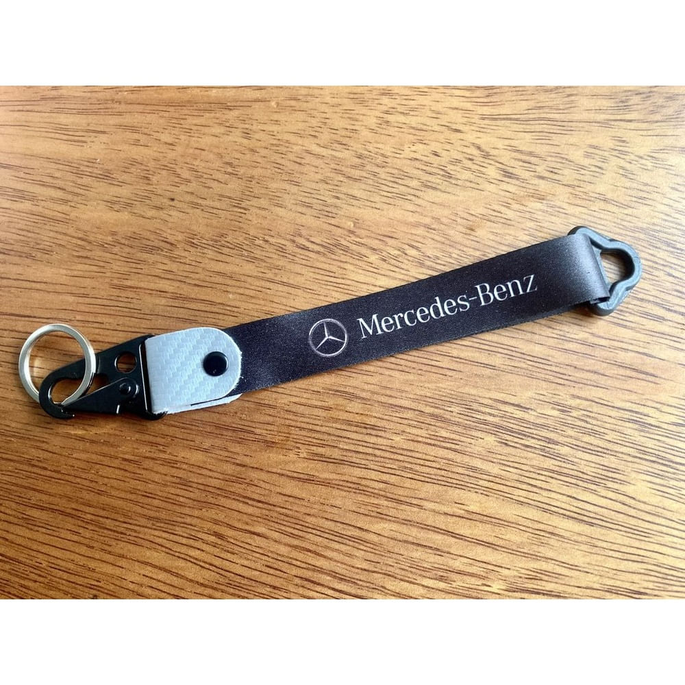Llavero Mercedes Lanyard Pita Sedan Benz Auto Llaves