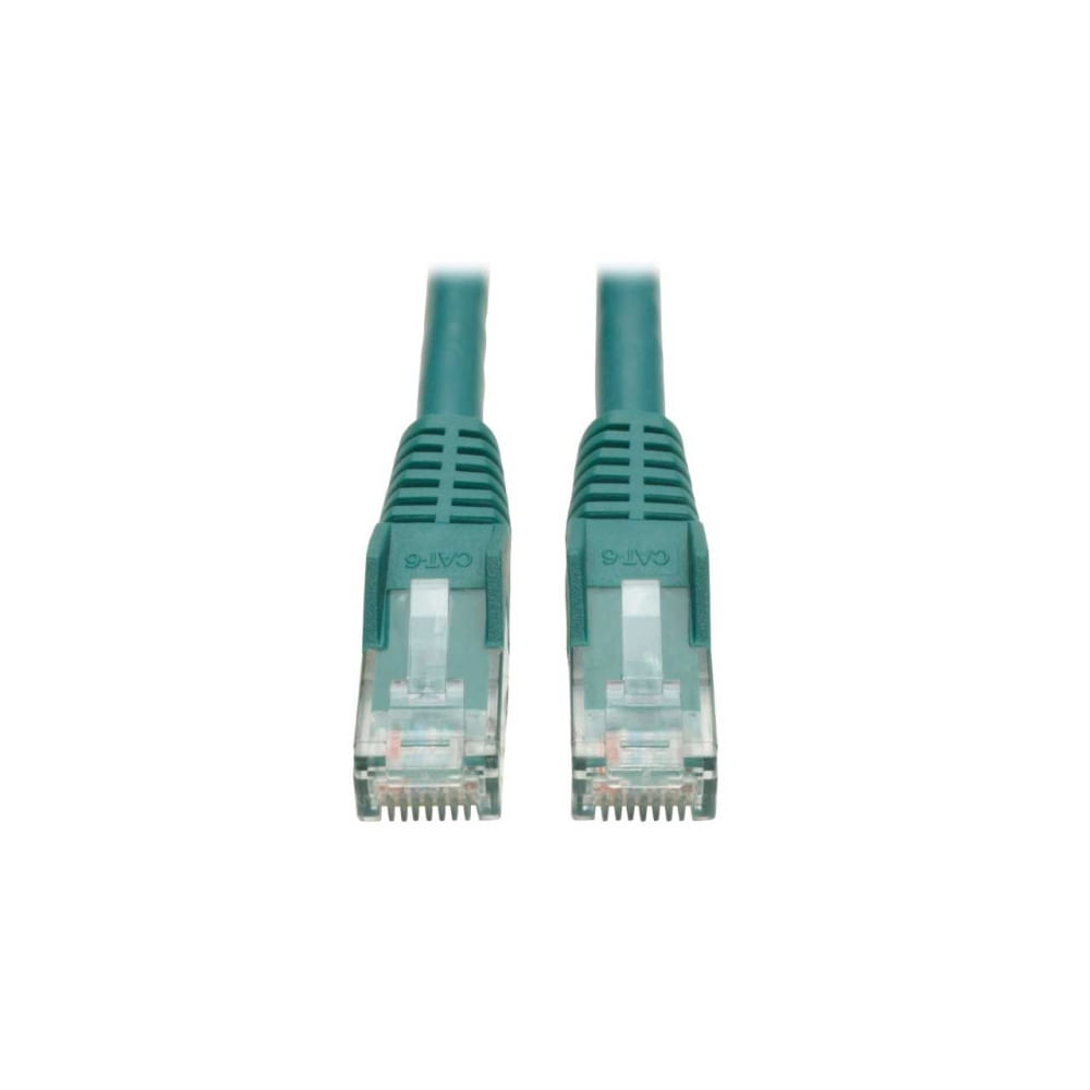 Cable de Red Tripp Lite RJ45 MM Verde 2 Pies 0.6 m - Conexión Rápida y Fiable para
