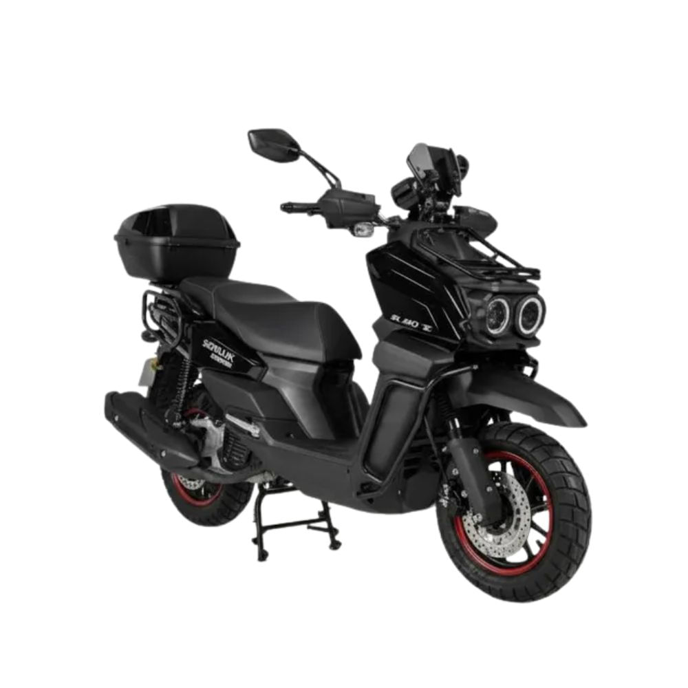 Moto Scooter SL150 T5 150cc Automática Negro