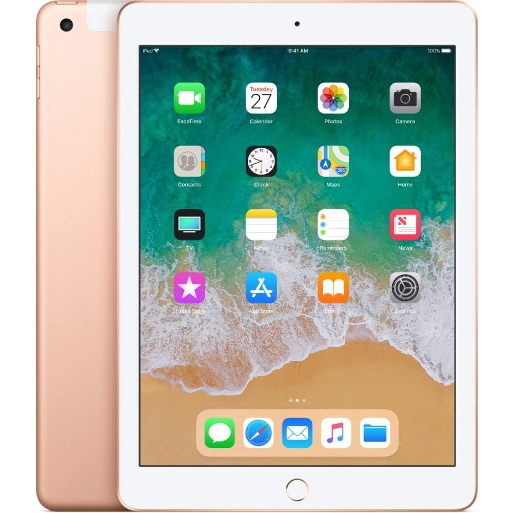(Reacondicionad0)Apple iPad 6ª Gen 9.7"" 32GB Wi-Fi + Cellular | Oro