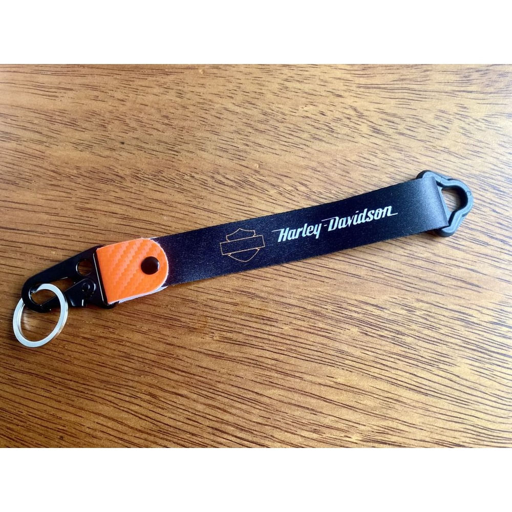 Llavero Harley Davidson Lanyard Pita Colgante Cinta Llaves de Mano
