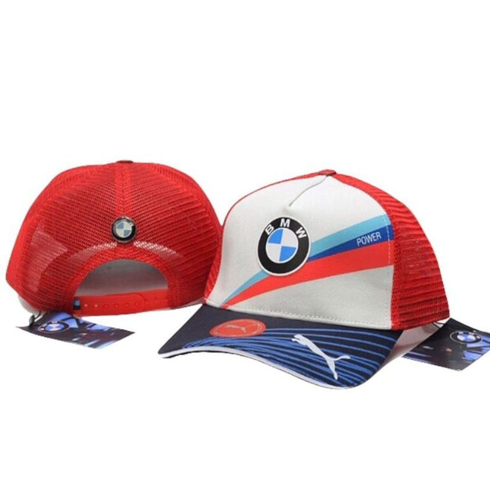 Gorra BMW Motorsport M4 M3 Camionera X6 Rojo