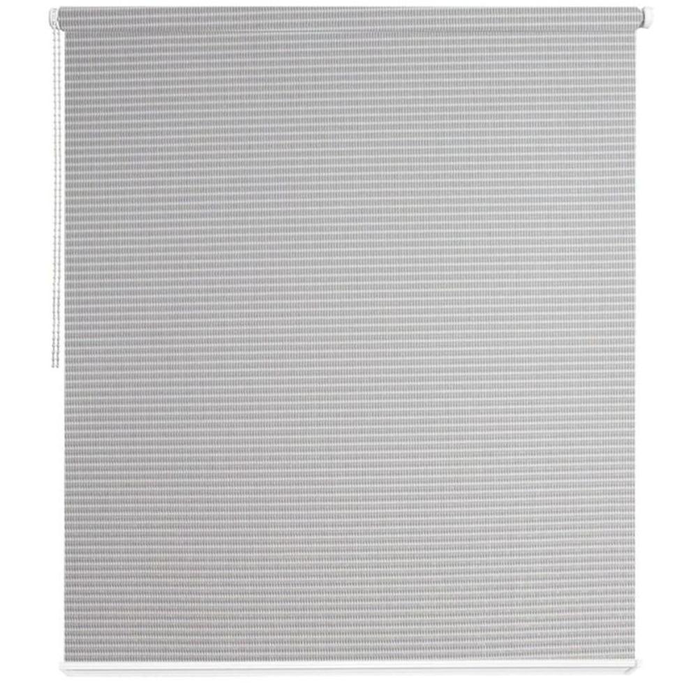 Cortina Roller Premium Screen 0% Gris 110cm Ancho x 120cm Alto