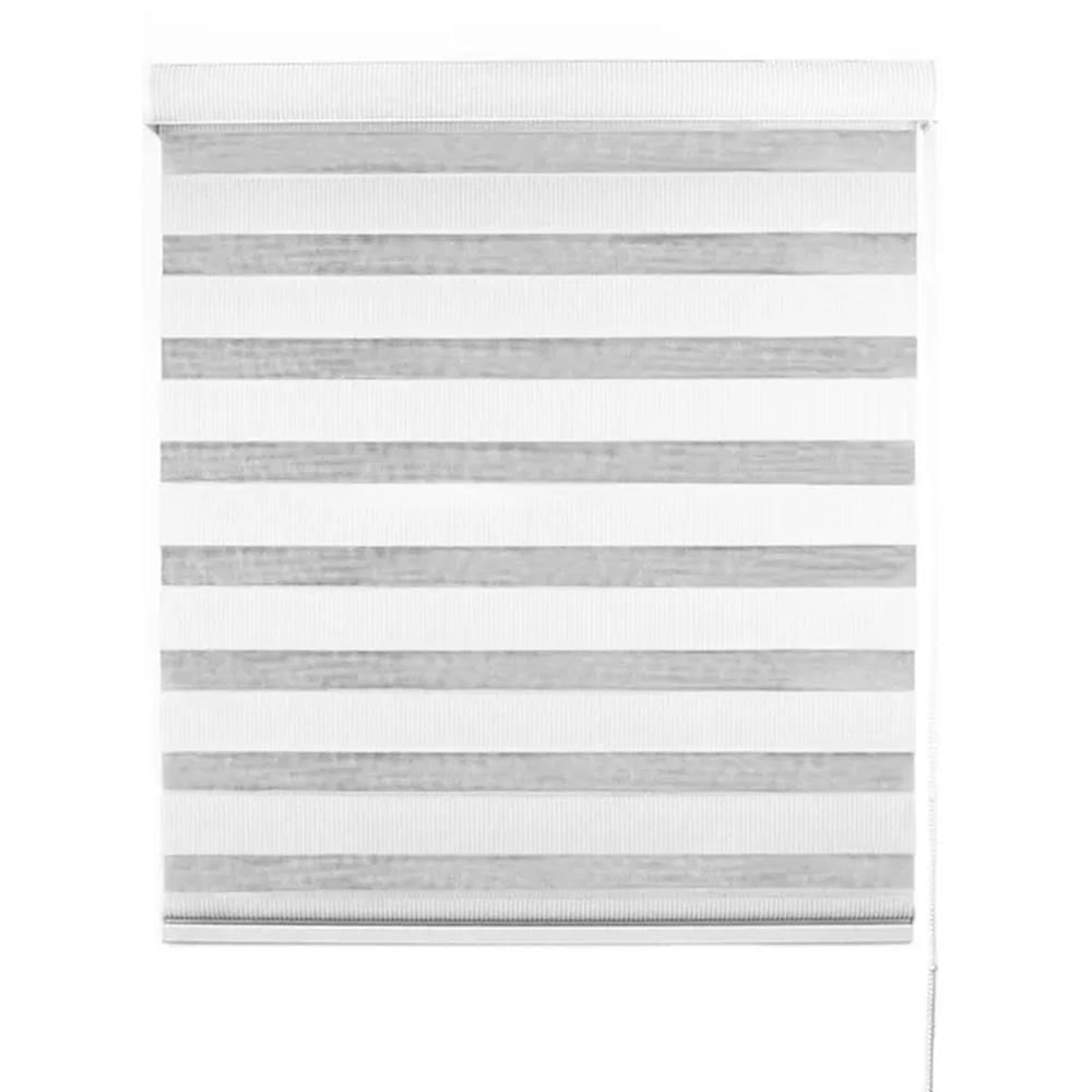Cortina Roller Duo Superior Blanco Ancho 100cm x Alto 110cm