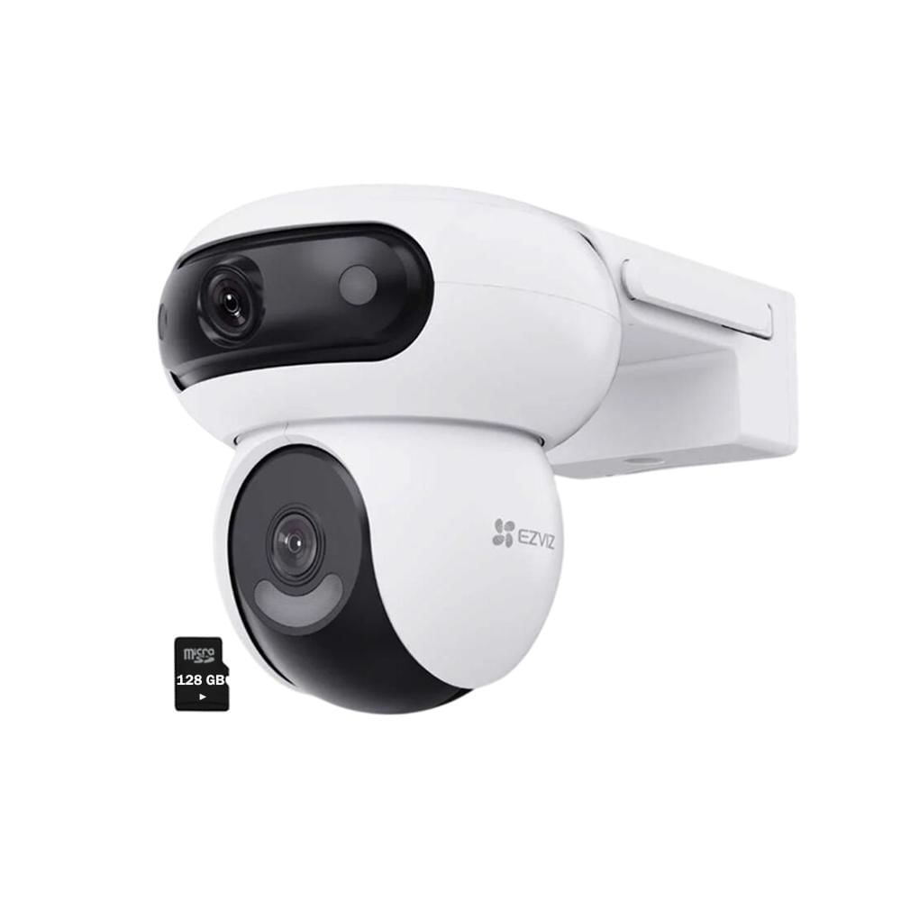 Ezviz Cámara H90 Dual 4MP 4MP Binocular WiFi Gira 360 Exterior 128GB Cámara H90 Dual 4MP - 4MP Ezviz Binocular WiFi Gira 360 Exterior SD 128GB Ezviz Cámara H90 Dual 4MP 4MP Binocular WiFi Gira 360 Exterior 128GB Cámara H90 Dual 4MP - 4MP Ezviz Binocular WiFi Gira 360 Exterior SD 128GB