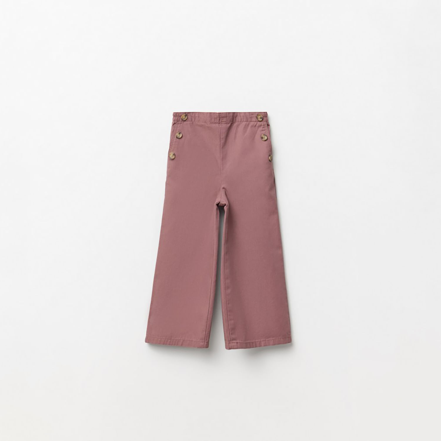 Pantalón Niña Sfera Ancho Canvas Morado
