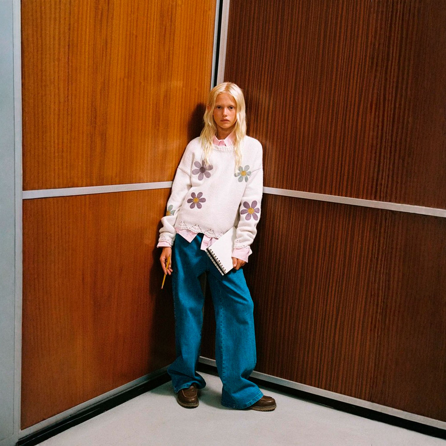 Jean Niña Sfera Marine Azul