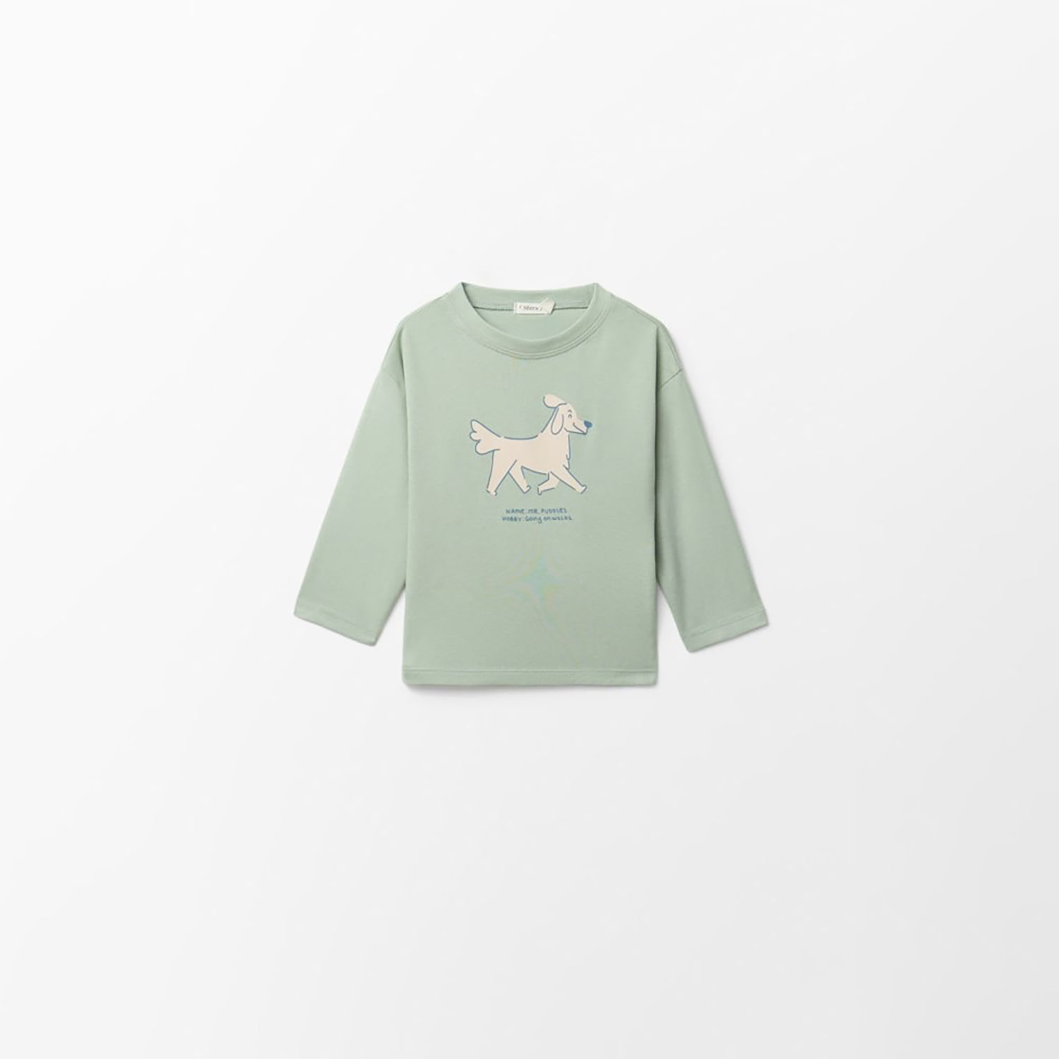 Polo Bebé Niño Sfera  Estampada Perro Verde Lima