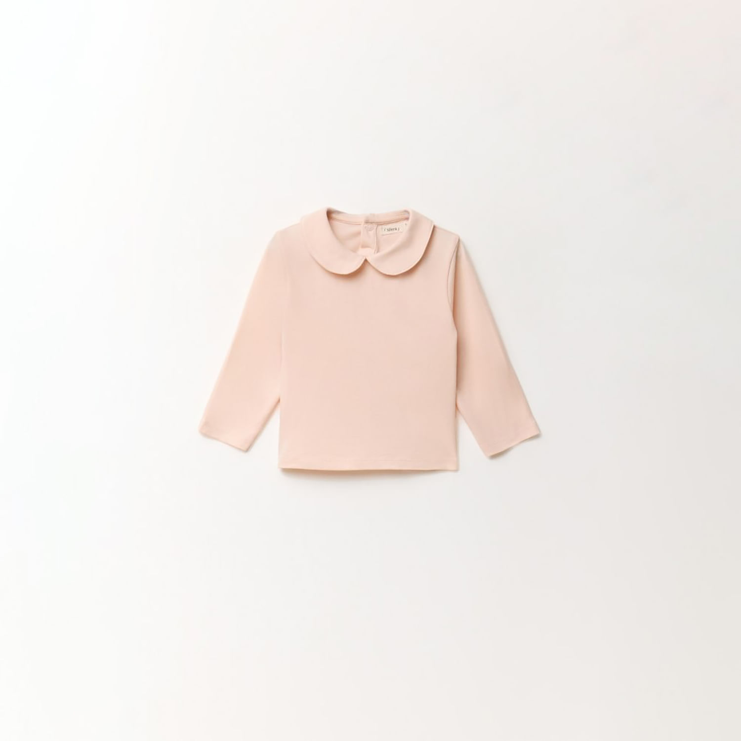 Polo Bebé Niña Sfera Cuello Rosa Claro