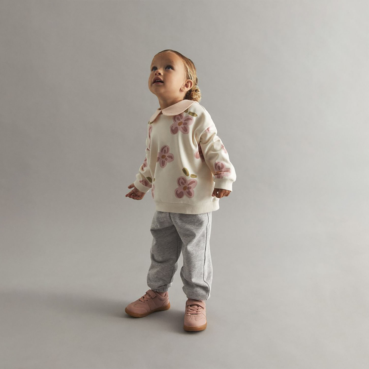 Polera Bebé Niña Sfera Aop Blanco