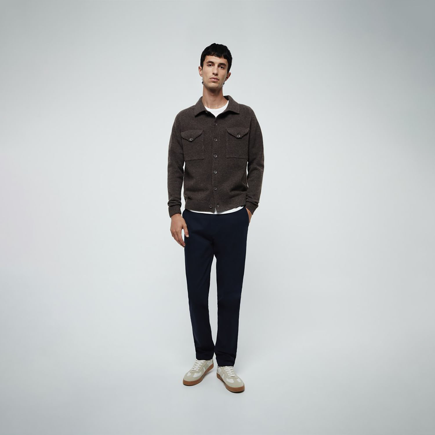 Pantalón Hombre Sfera Chino Slim Azul Marino