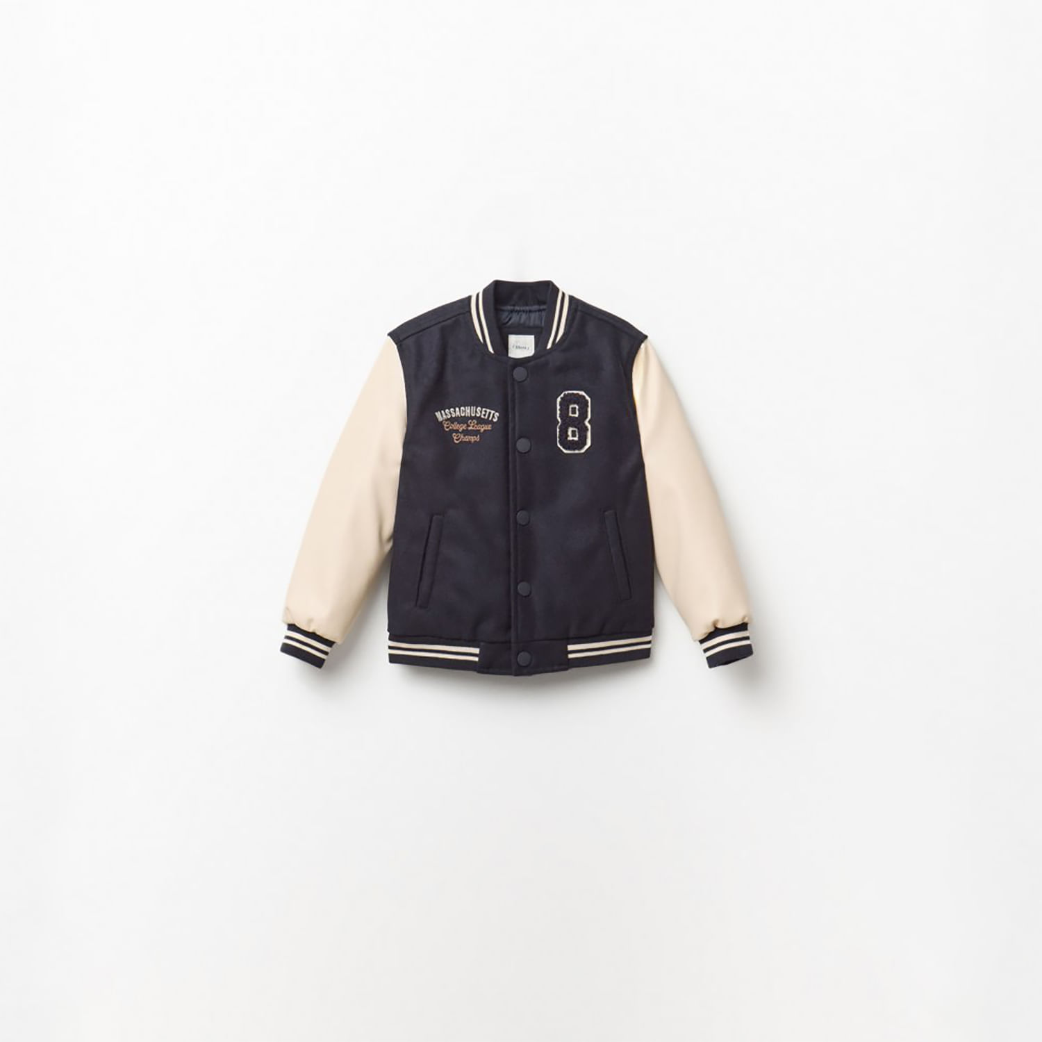 Casaca Niño Sfera Beisbolera Azul Marino