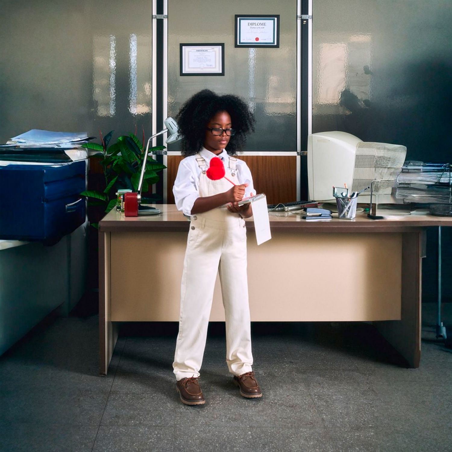 Jumper Niña Sfera Twill Crudo