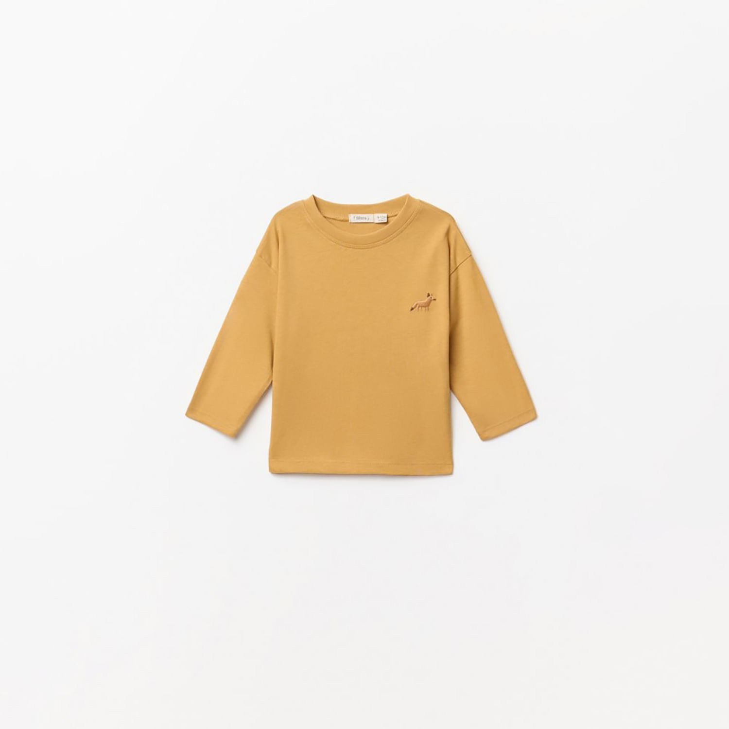 Polo Bebé Niño Sfera  Basica Bordado Mostaza