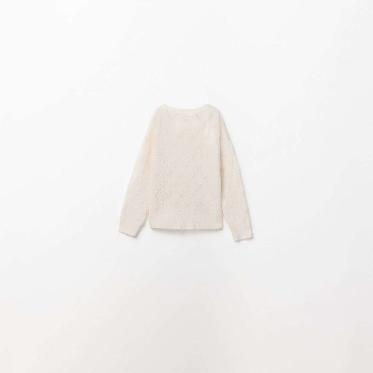 Chompa Niña Sfera Calado Crudo