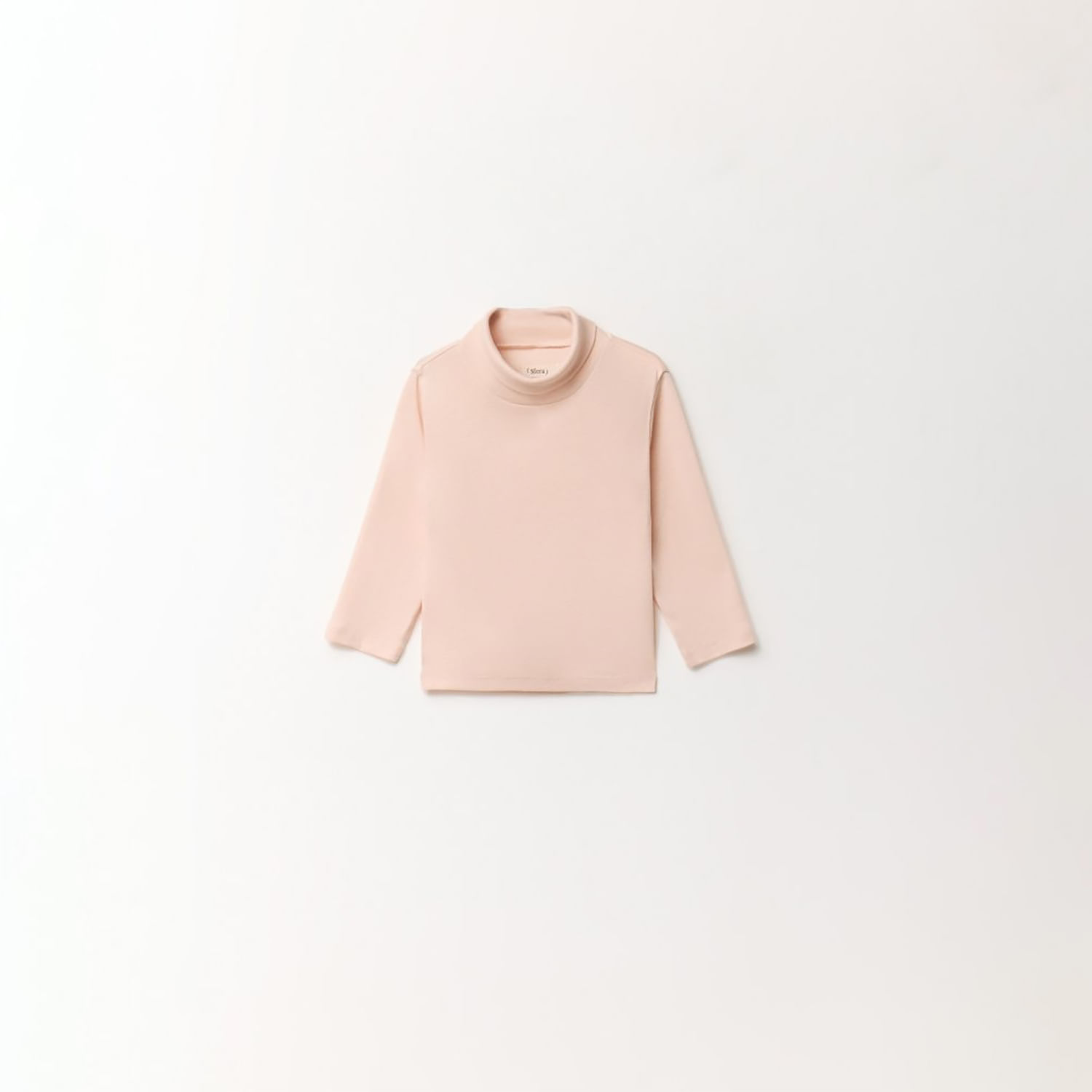 Polo Bebé Niña Sfera Cc Rib Lisa Rosa Claro