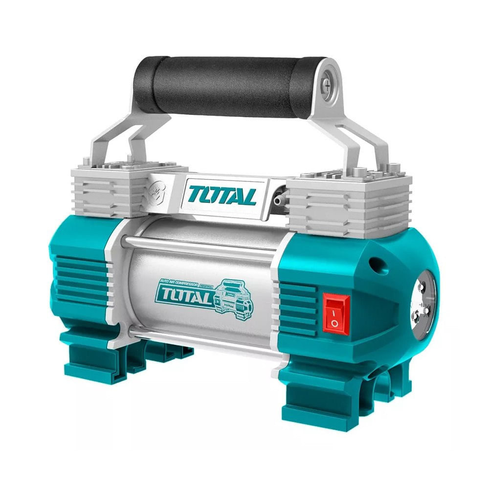 Compresor de Aire para Auto a Batería TOTAL 12-13.5V 120 PSI
