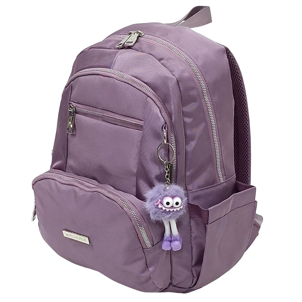 Mochila Modelo Print A4 Kengar - Aceituna