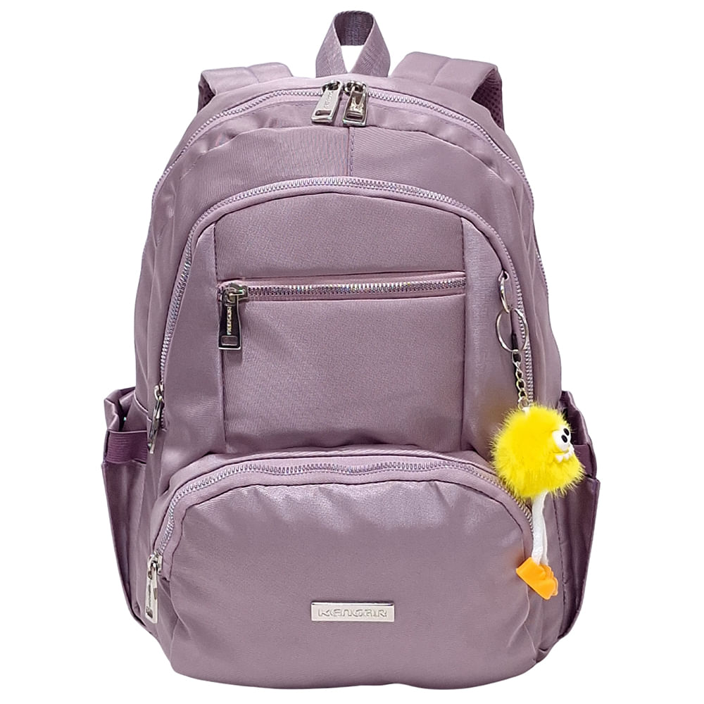 Mochila Modelo Print A4 Kengar - Aceituna Pastel