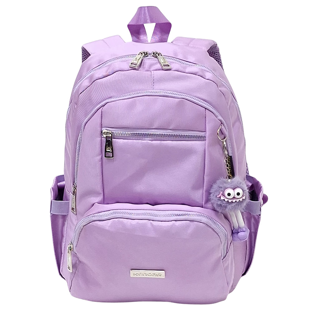 Mochila Modelo Print A4 Kengar - Lila