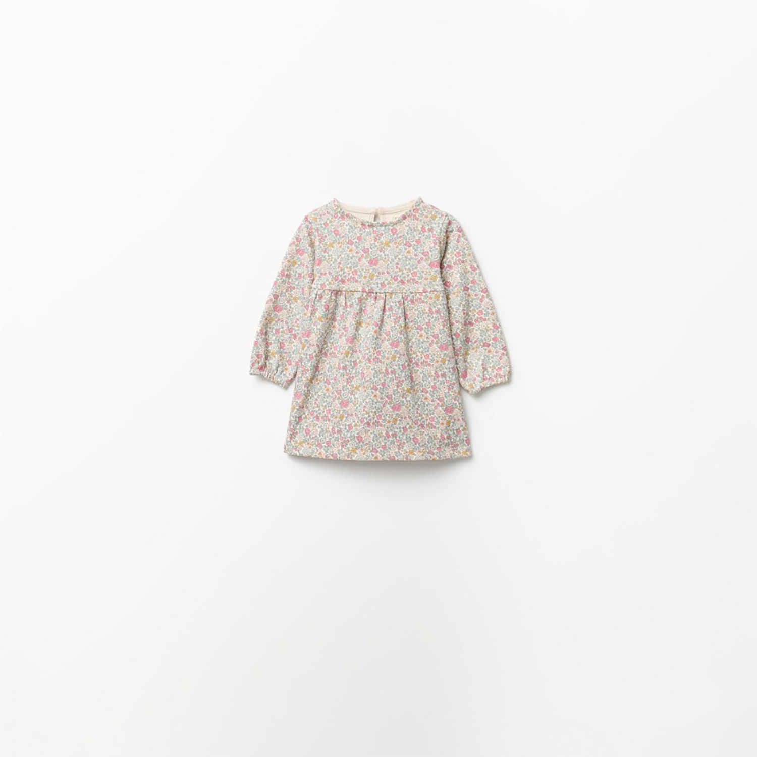 Vestido Bebé Niña Sfera Aop Marfil