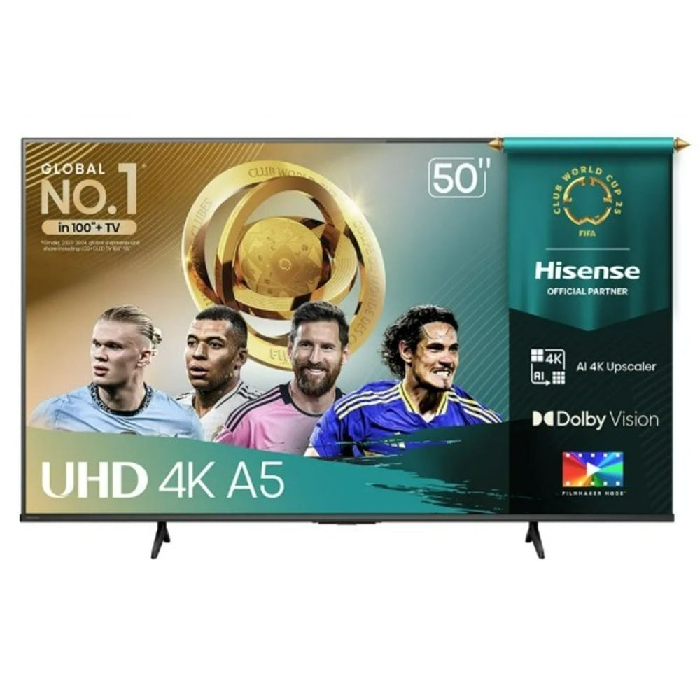 Televisor Hisense Led 50 Smart UHD 4K VIDAA 50A5NV 2025 Televisor Hisense Led 50 Smart UHD 4K VIDAA 50A5NV 2025