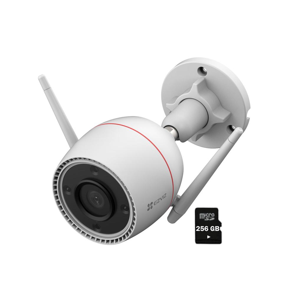 Cámara Wifi H3C 3K 5MP Ezviz Exterior IP67 Noche Color Micro SD 256GB Cámara Wifi H3C 3K 5MP Ezviz Exterior IP67 Noche Color Micro SD 256GB