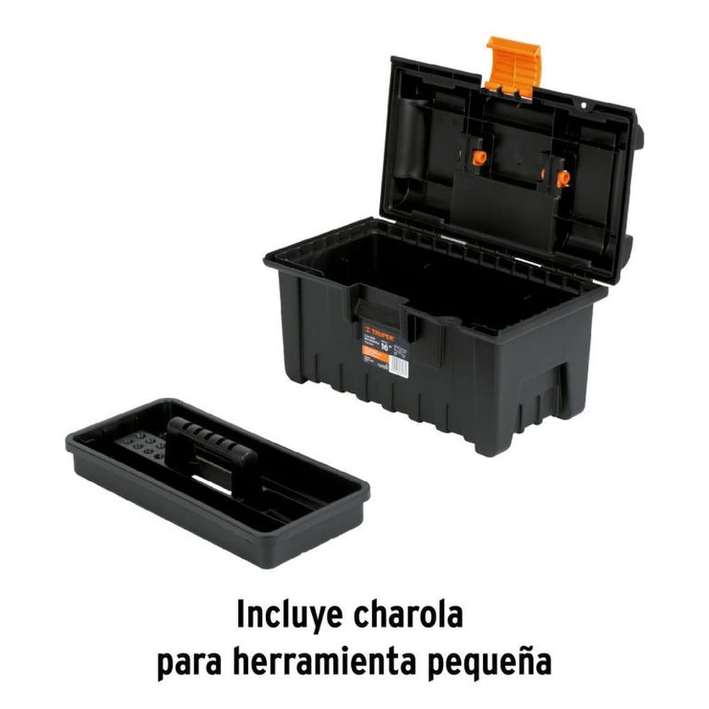 Caja para herramienta de 16 sin compartimentos Truper 19790