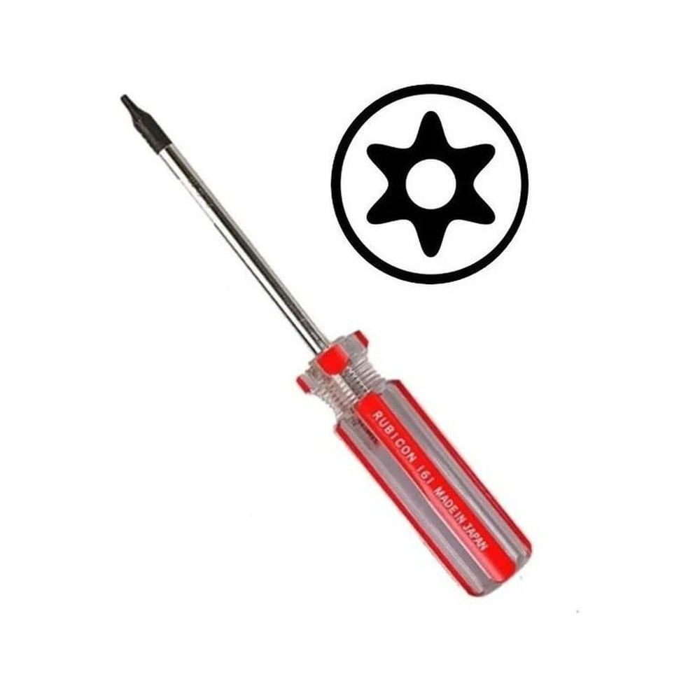 Desarmador Torx 10 Con Seguro Rubicon TS10
