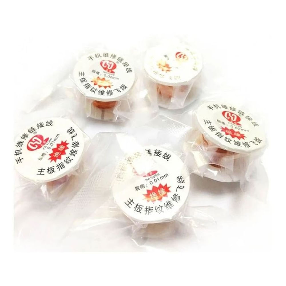 Hilo De Cobre Para Jumper 01mm