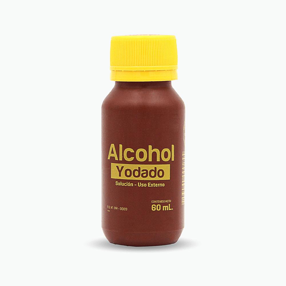 Alcohol Yodado de 60 ML