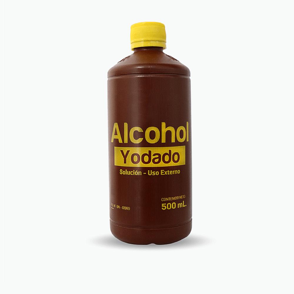 Alcohol Yodado de 500 ML