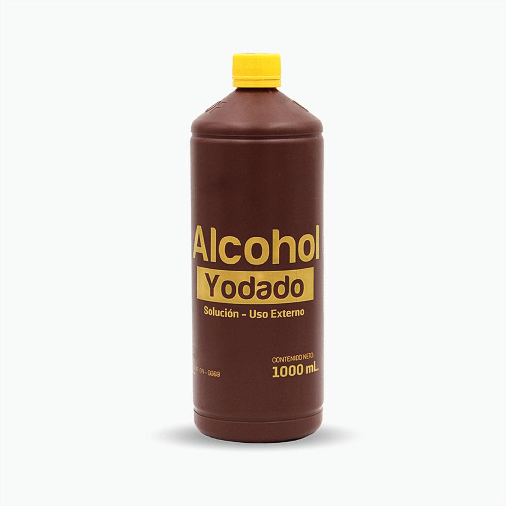 Alcohol Yodado de 1000 ML