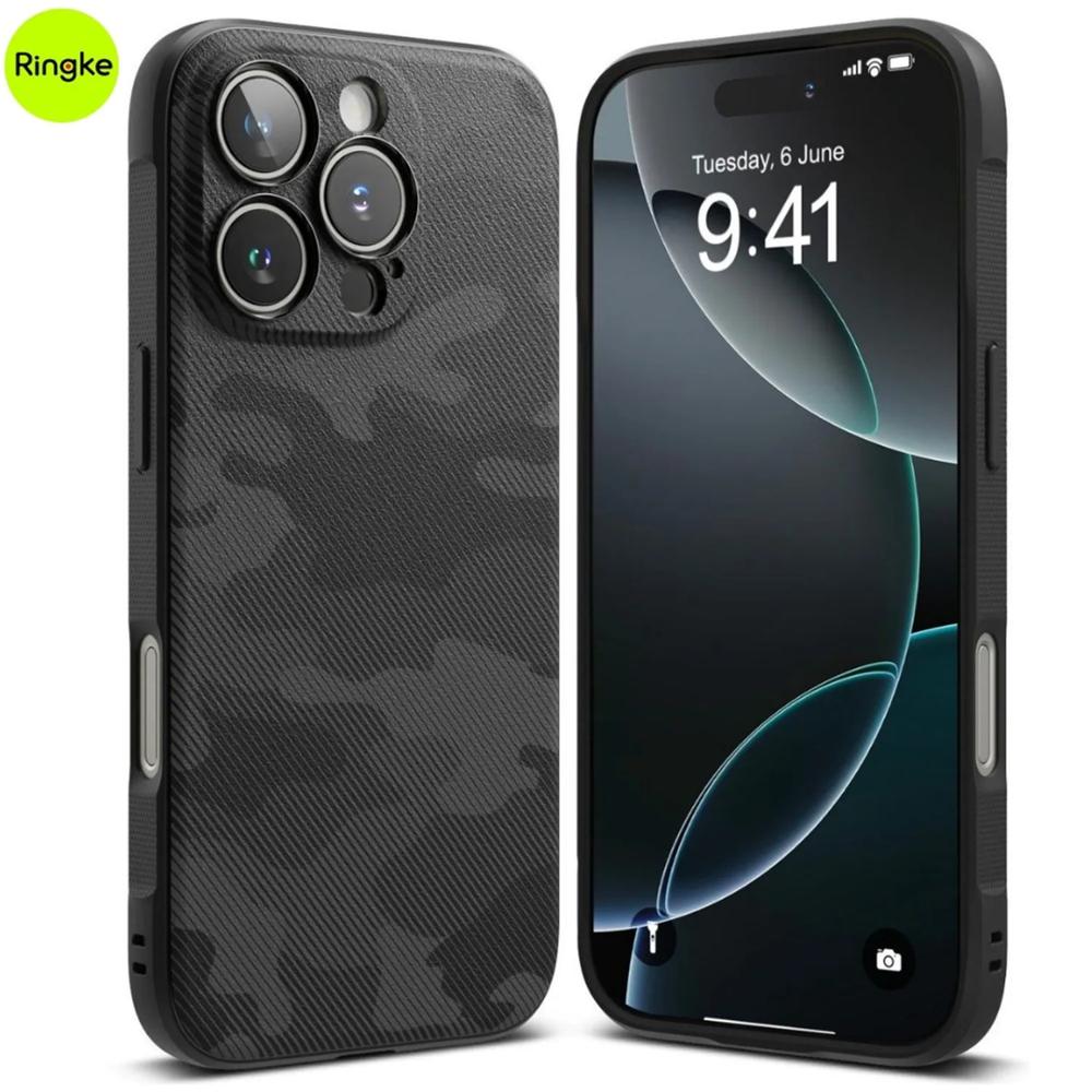 Case Ringke Onyx Camo Black iPhone 16 Pro Max