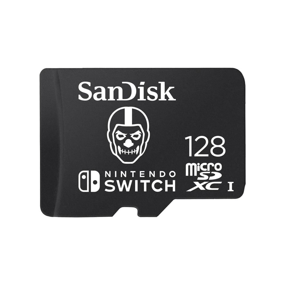 Tarjeta De Memoria Sandisk MicroSDXC Para Nintendo Switch Edicion Fortnite 128GB