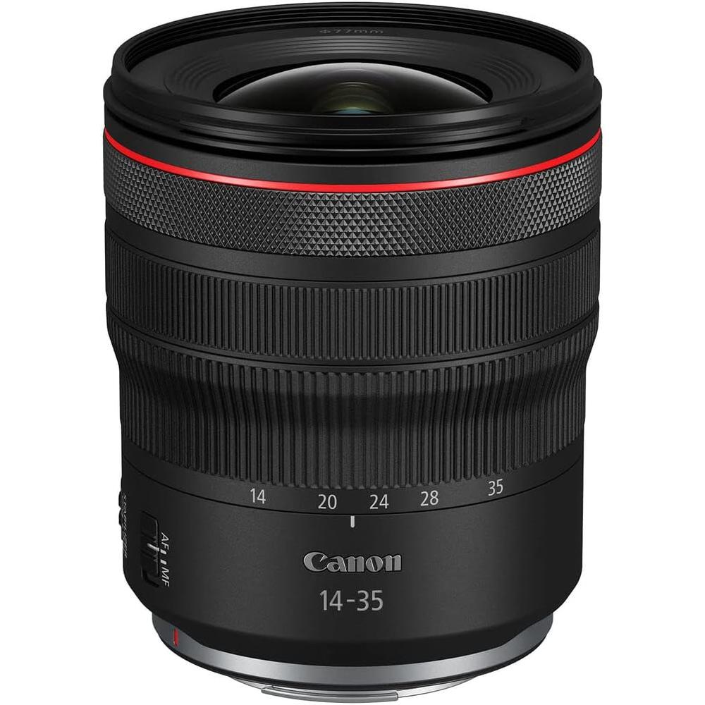 Canon zoom gran angular RF 14-35mm F4 L IS USM | Negro