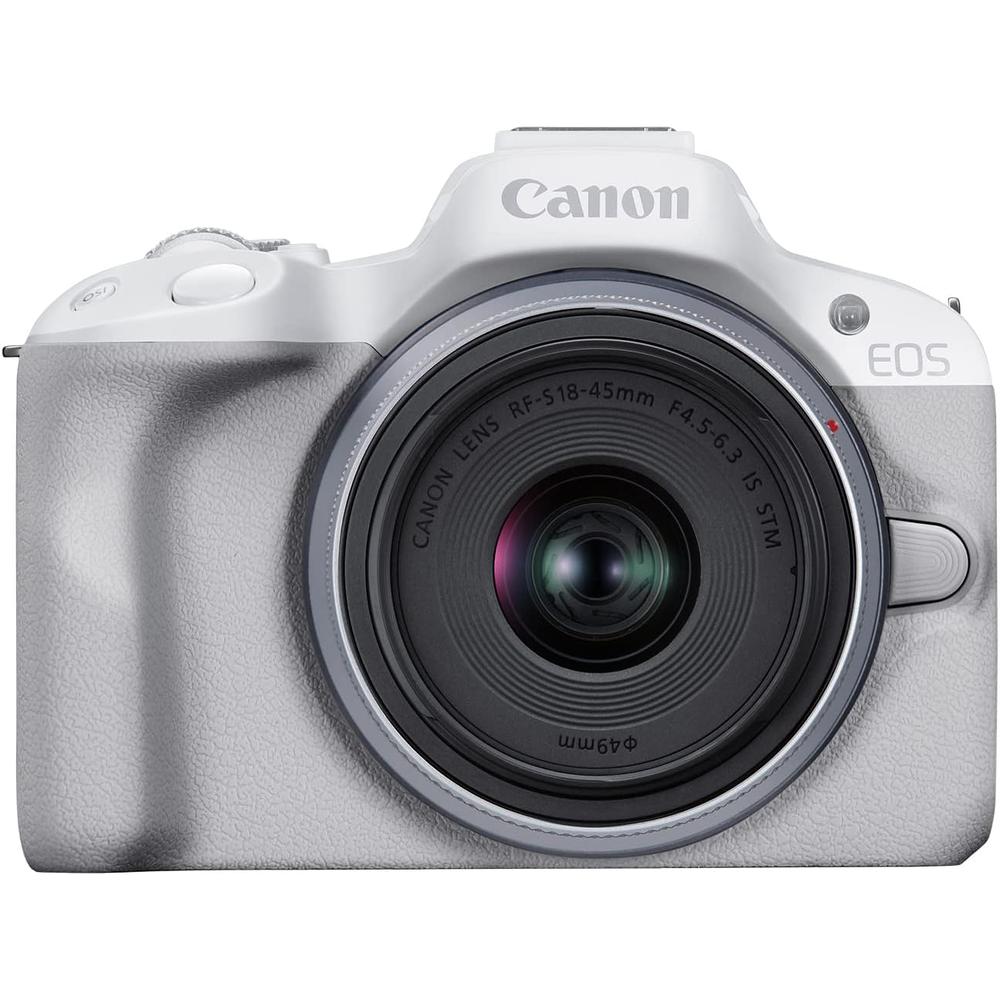 Canon cámara EOS R50 kit mirrorless | Plata