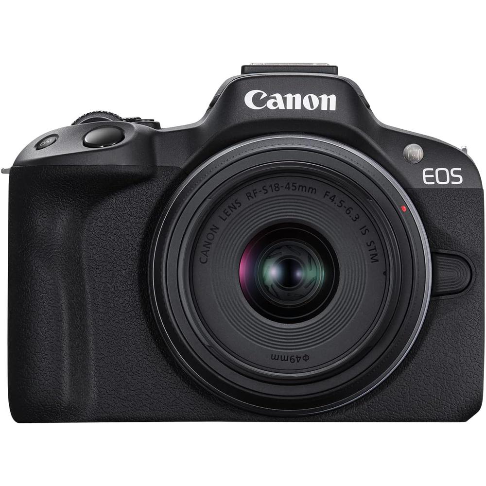 Canon cámara EOS R50 kit sin espejo | Negro