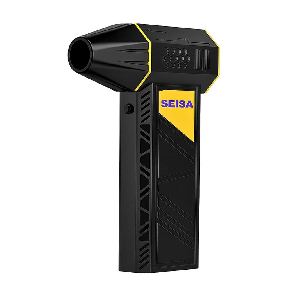 Soplador de Aire Inalámbrico 120W SEISA para Auto y Hogar, Recargable con 3 Velocidades Carga Tipo C