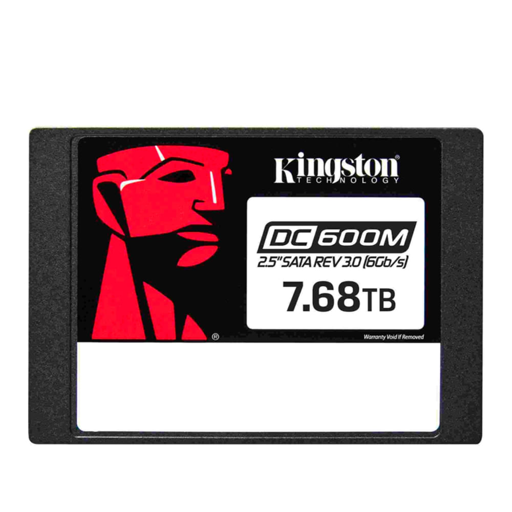UNIDAD EN ESTADO SOLIDO KINGSTON DC600M 7680GB, SATA REV. 3.0 (6GB/SEG), 2.5""
