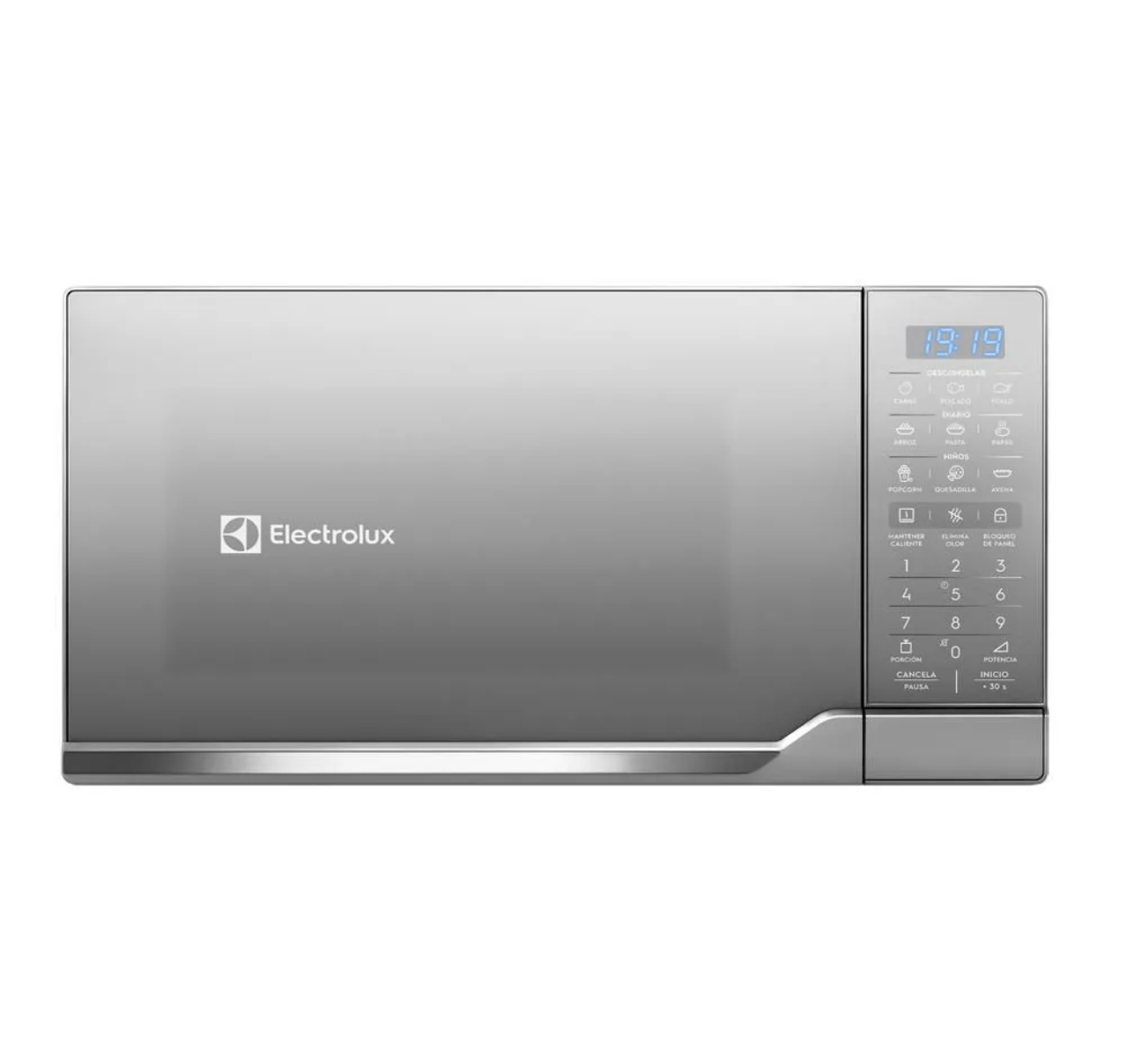 Horno Microondas Electrolux 25L Plateado EMDO25S2GSRUG 900 Watts