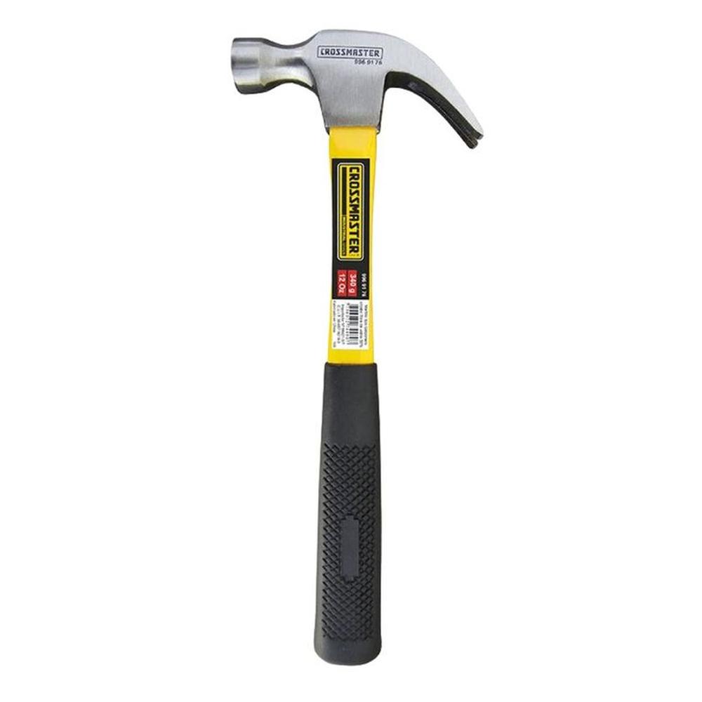 Martillo Mango Fibra Vidrio 16 Onz. Crossmaster 9969178 - Amarillo
