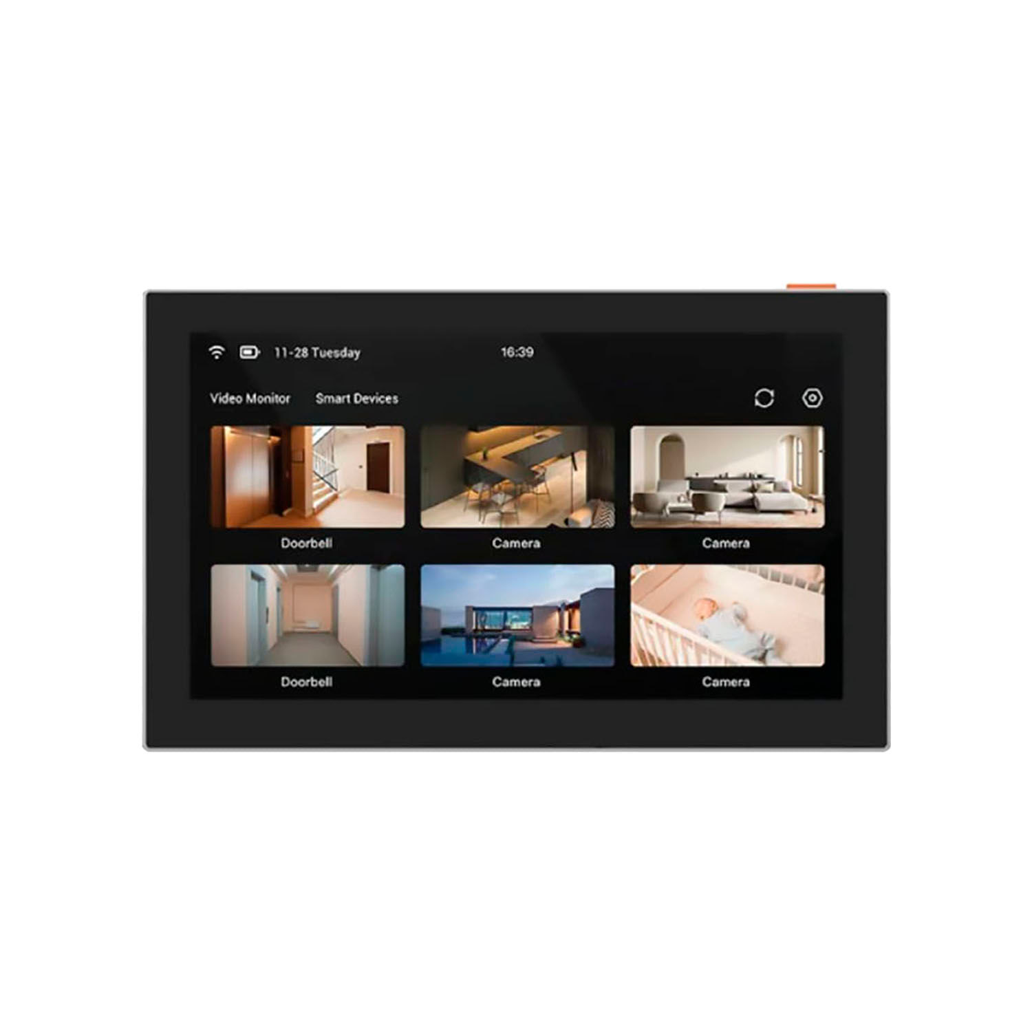 Monitor para Videoportero Táctil Inteligente Sd7 Ezviz