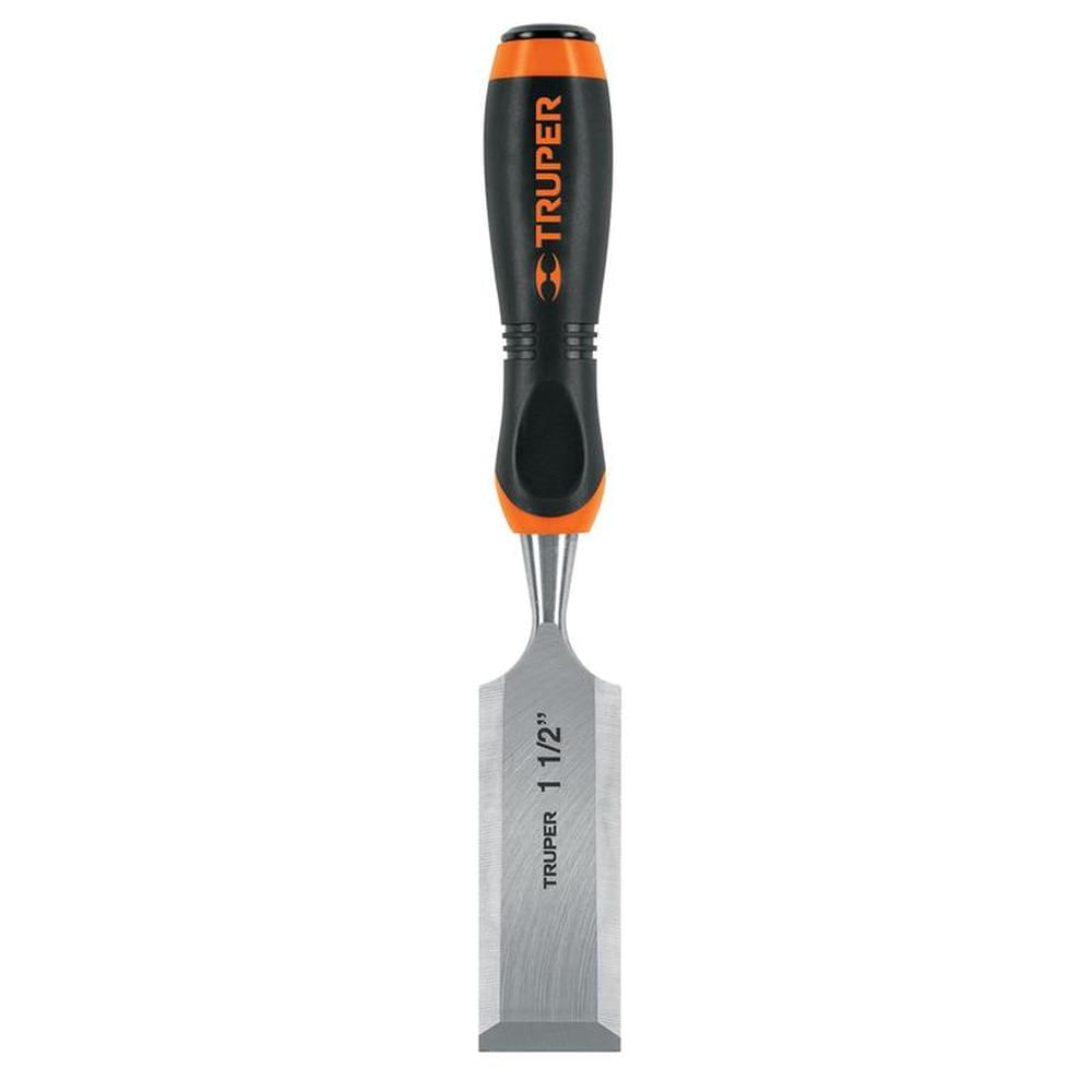 Formón Truper C/Mango Confort Grip 1.1/2"" 14639 - Naranja
