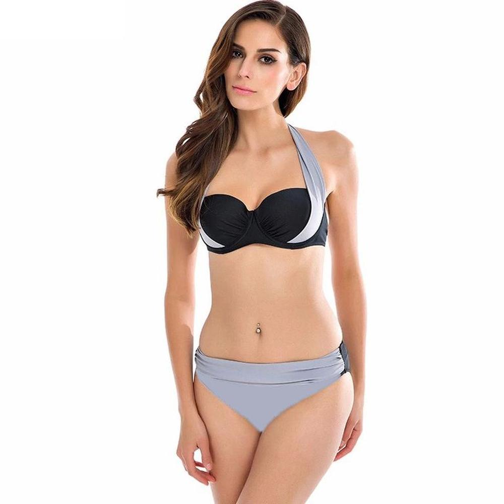 Traje de Baño Bikini Pool Party Push Up Verano San Valentín