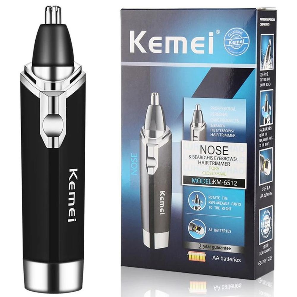 Afeitadora Portátil Vello Nasal Oídos Kemei Hombre Viaje Genieka