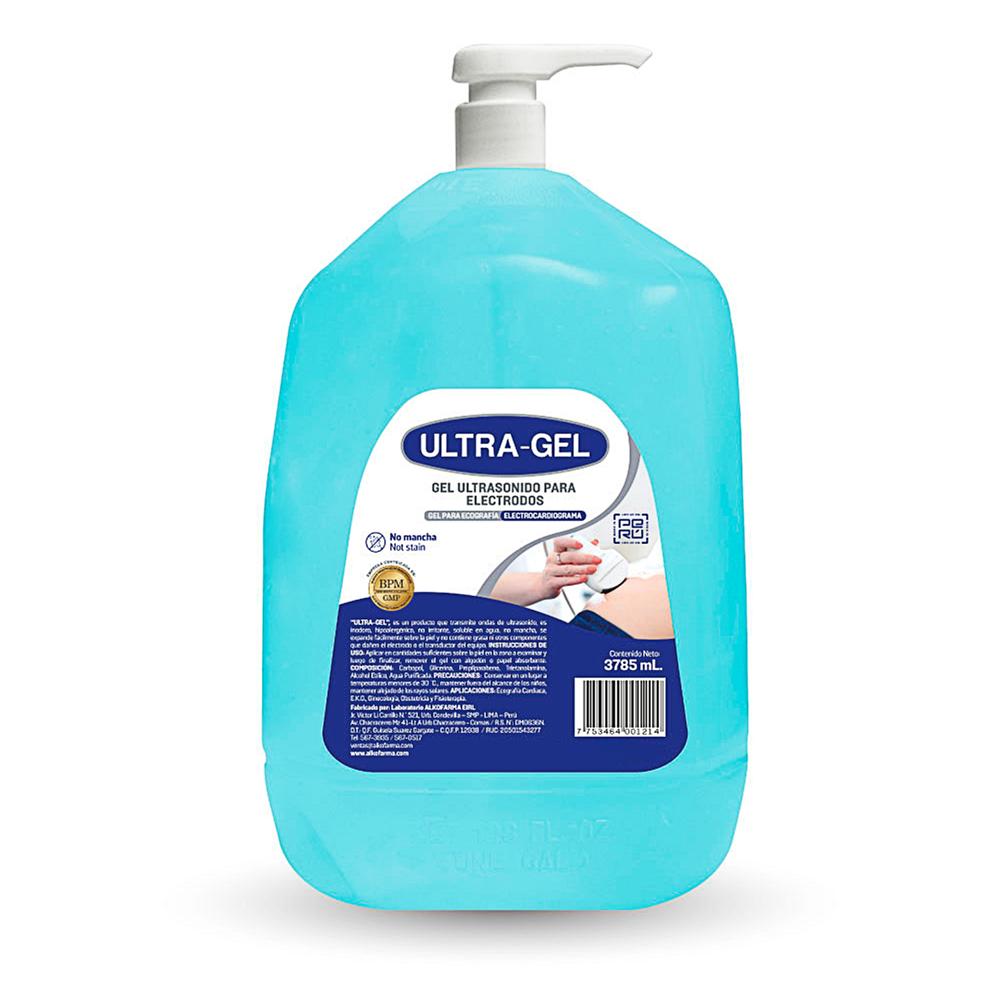 Ultra Gel de Ultrasonidos Celeste de 3785 ML