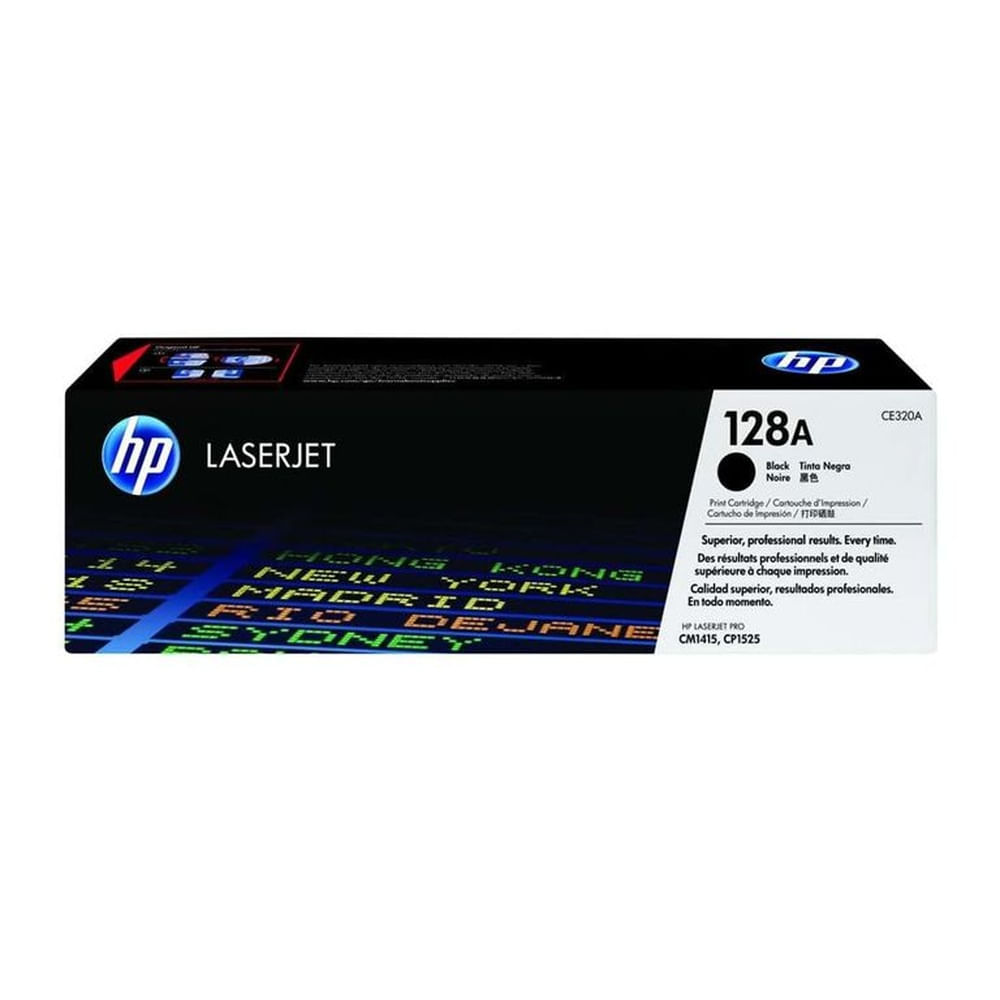 Toner HP 128A Negro CE320A LaserJet CM1415FNNWCP1525NW 2000 Pag