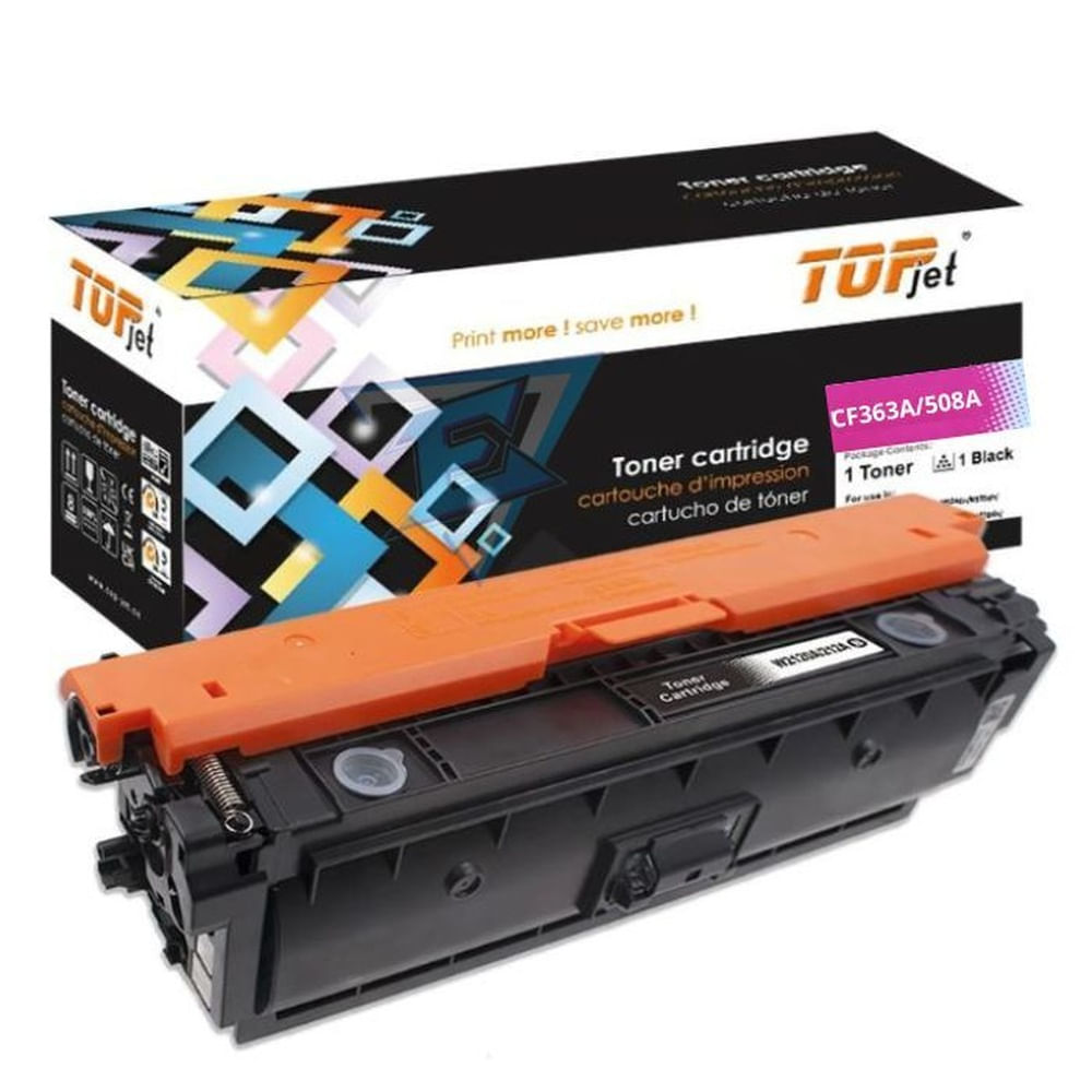 TONER COMPATIBLE HP 508A CF363A COLOR MAGENTA