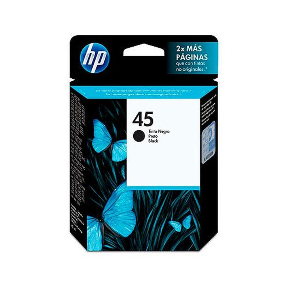TINTA HP (51645AL) 45 NEGRO 930 PAGS